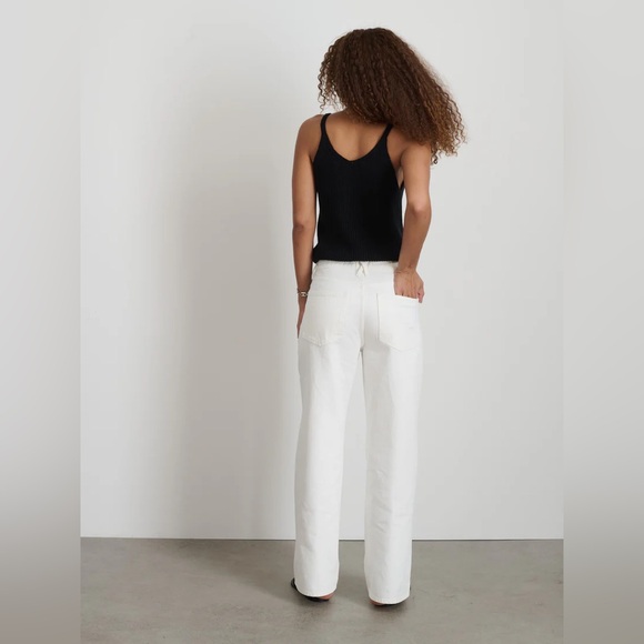 NWT Alex Mill Alex Wide Leg Jean in Sea Salt 25 - Picture 2 of 14